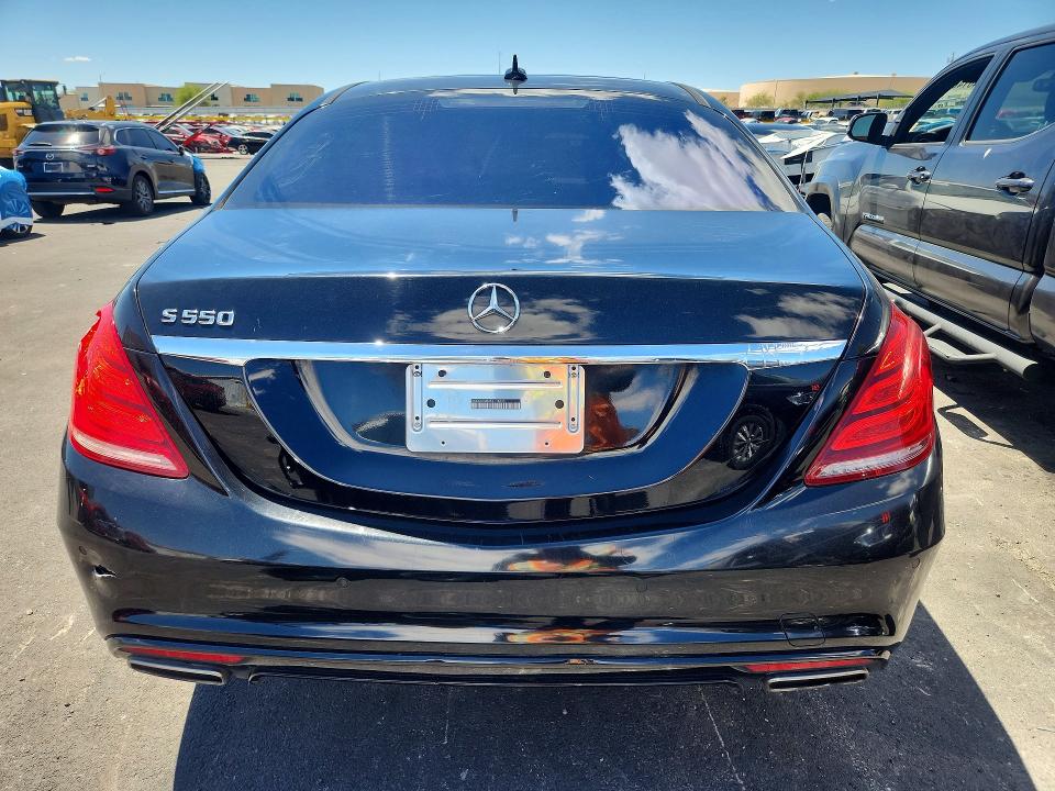 2015 Mercedes-benz S-klasse VIN WDDUG8CB6FA116305 COPART salvage auction — SIDE, Nv - Certificate Of Title, sold $7,600 on 2026-07-06 (photo 6)