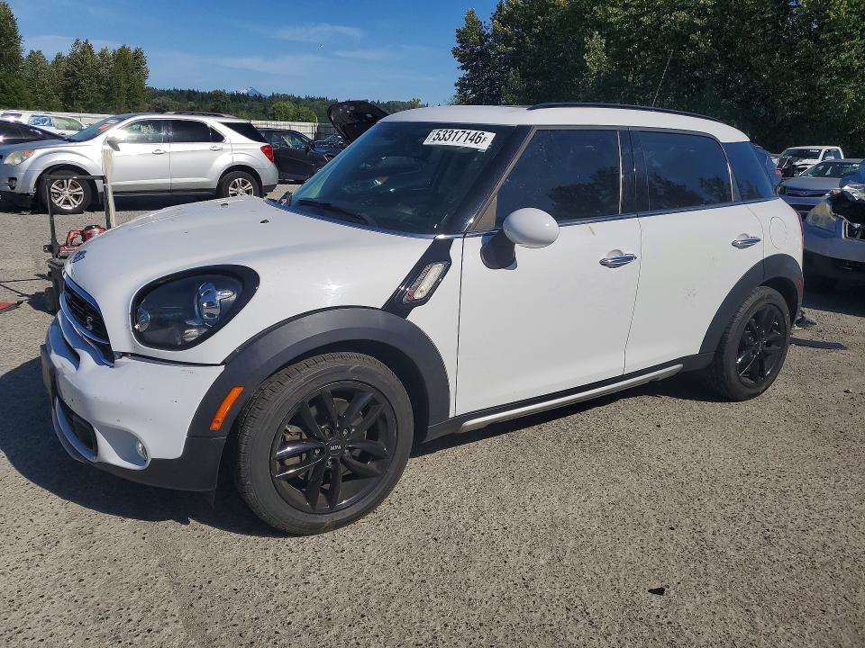 2016 Mini Cooper VIN WMWZC5C56GWU21518 COPART salvage auction — FRONT END, WA - BILL OF SALE, sold $1,500 on 2026-08-10 (photo 1)