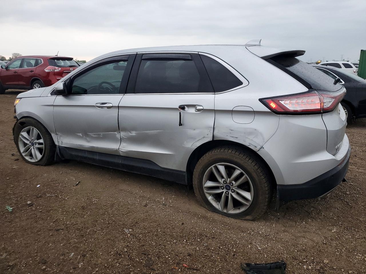 2018 Ford Edge VIN 2FMPK4J96JBC02964 COPART salvage auction — Front End, MI - CERTIFICATE OF TITLE, sold $1,500 on 2026-07-07 (photo 2)