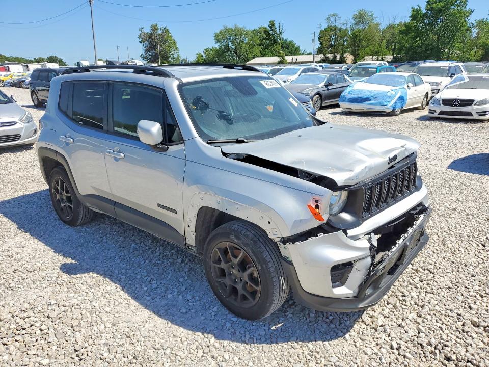 2020 Jeep Renegade VIN ZACNJBBB8LPL33295 COPART salvage auction — FRONT END, Mo - Salvage Certificate Of Title, sold $3,000 on 2026-07-27 (photo 4)