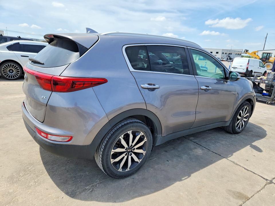 2018 Kia VIN KNDPN3AC6J7413026 COPART salvage auction — HAIL, Tx - Certificate Of Title, sold $500 on 2026-07-09 (photo 3)