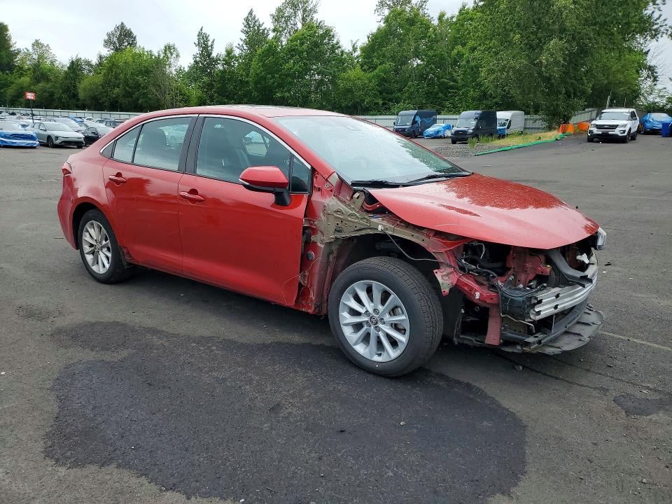 2021 Toyota VIN 5YFFPMAE9MP174510 COPART salvage auction — FRONT END, Or - Salvage Title Certificate, sold $8,100 on 2026-07-22 (photo 4)