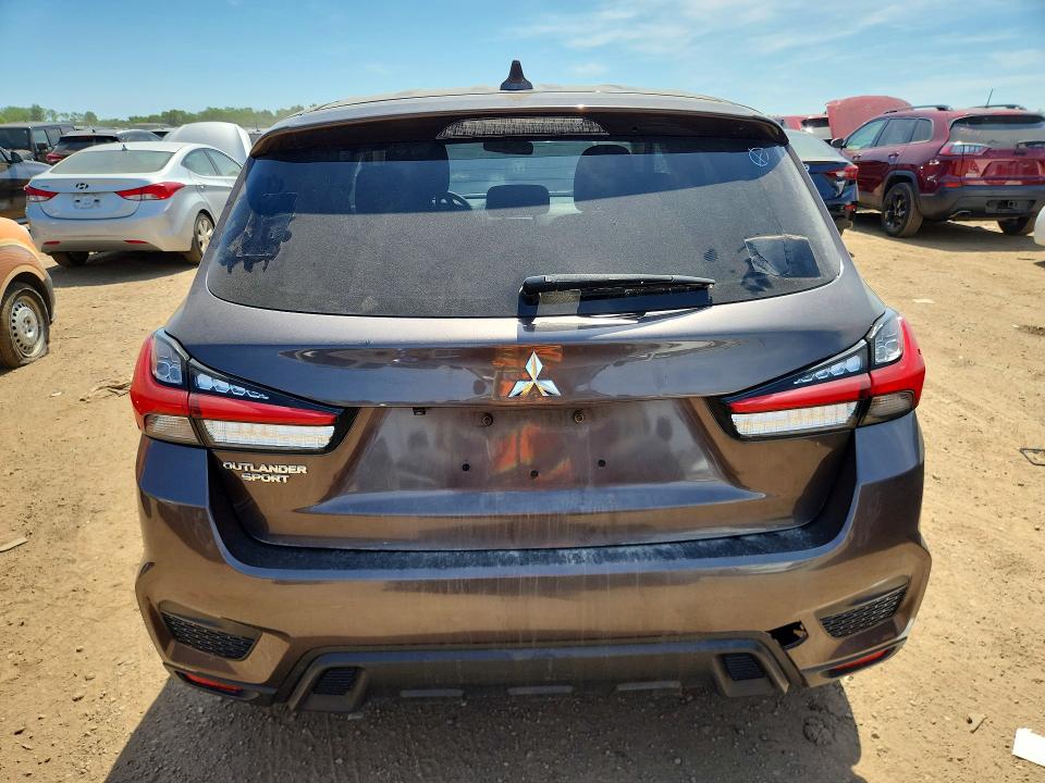 2020 Mitsubishi Outlander VIN JA4AP3AU1LU016525 COPART salvage auction — FRONT END, Il - Certificate Of Title (P), sold $4,500 on 2026-07-09 (photo 6)