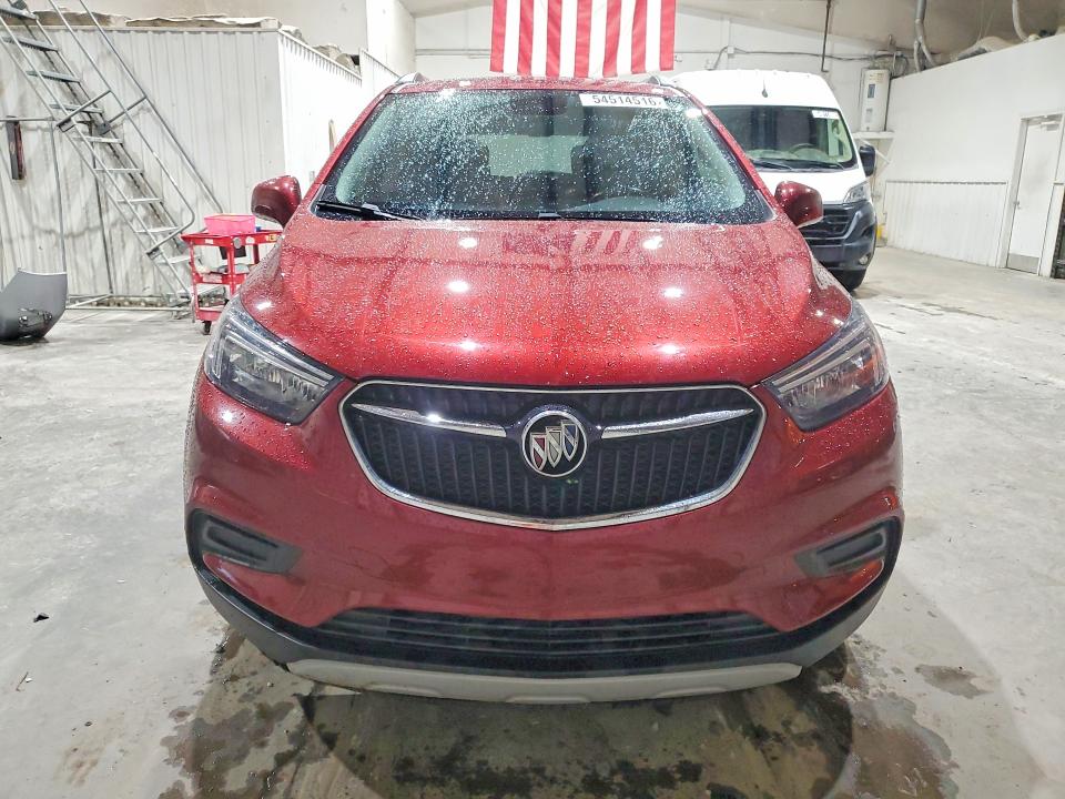 2021 Buick Encore VIN KL4CJASB9MB325913 COPART salvage auction — HAIL, Ok - Cert Of Title-Salvage, sold $2,500 on 2026-07-22 (photo 5)