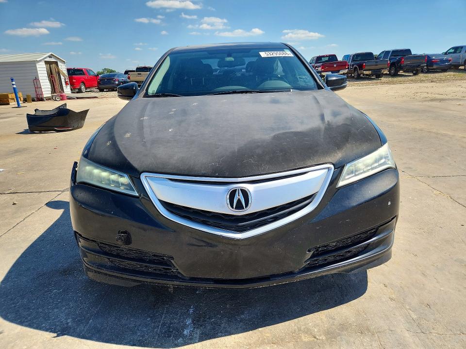 2015 Acura Tlx VIN 19UUB1F35FA027878 COPART salvage auction — REAR END, Tx - Salvage Vehicle Title, sold $1,150 on 2026-07-02 (photo 5)