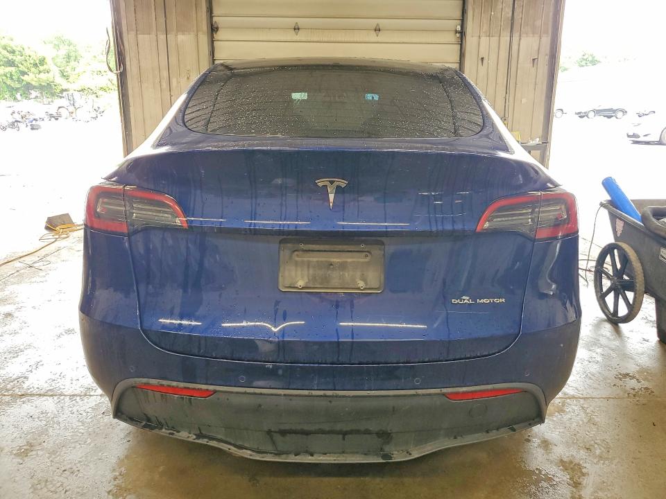 2021 Tesla Model y VIN 5YJYGAEE7MF251596 COPART salvage auction — FRONT END, Pa - Certificate Of Salvage, sold $6,100 on 2026-07-13 (photo 6)