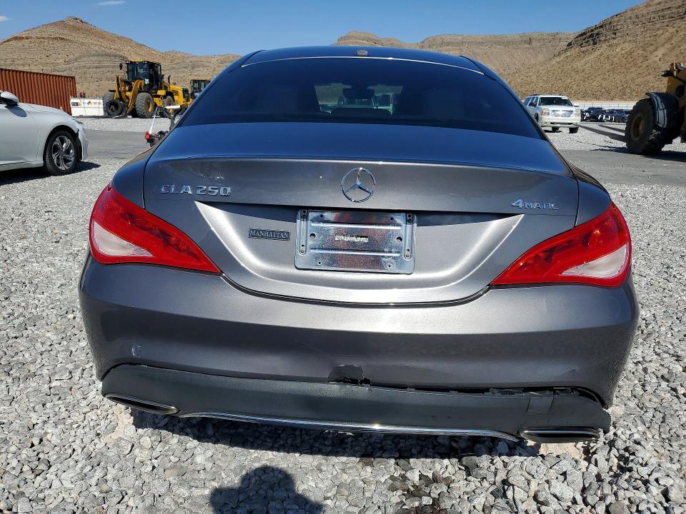 2018 Mercedes-benz Cla-class VIN WDDSJ4GB9JN517327 COPART salvage auction — REAR END, NV - SALVAGE TITLE, sold $3,150 on 2026-07-20 (photo 6)