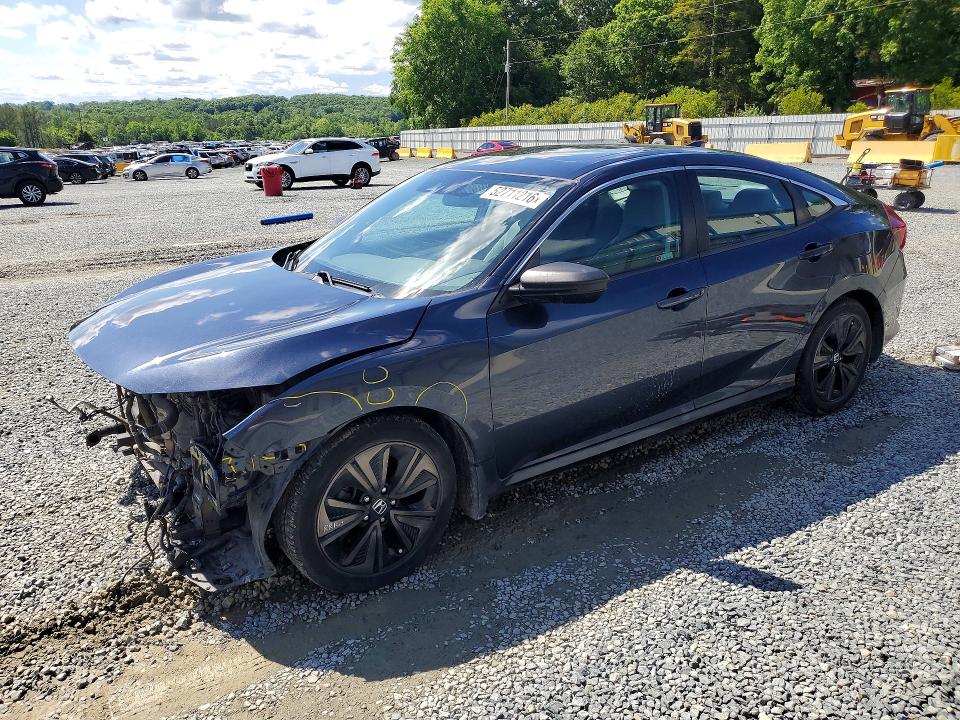2019 Honda VIN 19XFC1F32KE206228 COPART salvage auction — FRONT END, Nc - Salvage Certificate Of Title, sold $2,550 on 2026-07-02 (photo 1)