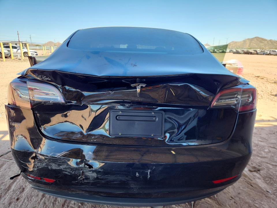 2023 Tesla VIN 5YJ3E1EA4PF476561 COPART salvage auction — FRONT END, Az - Cert Of Title - Salvage, sold $6,700 on 2026-07-07 (photo 6)