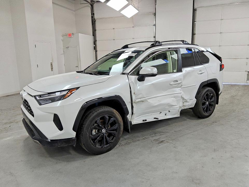2025 Toyota Rav4 hybrid VIN JTM16RFV3SD169810 COPART salvage auction — SIDE, In - Certificate Of Title, sold $9,300 on 2026-07-30 (photo 1)