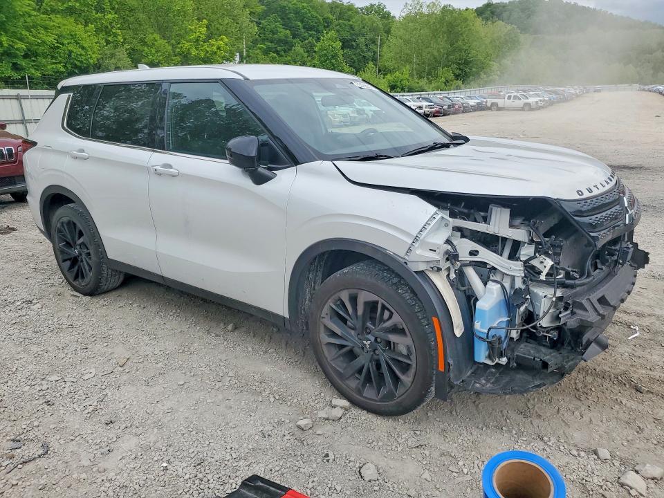 2024 Mitsubishi Outlander VIN JA4J4VA88RZ035589 COPART salvage auction — FRONT END, WV - SALVAGE CERTIFICATE, sold $13,400 on 2026-07-02 (photo 4)
