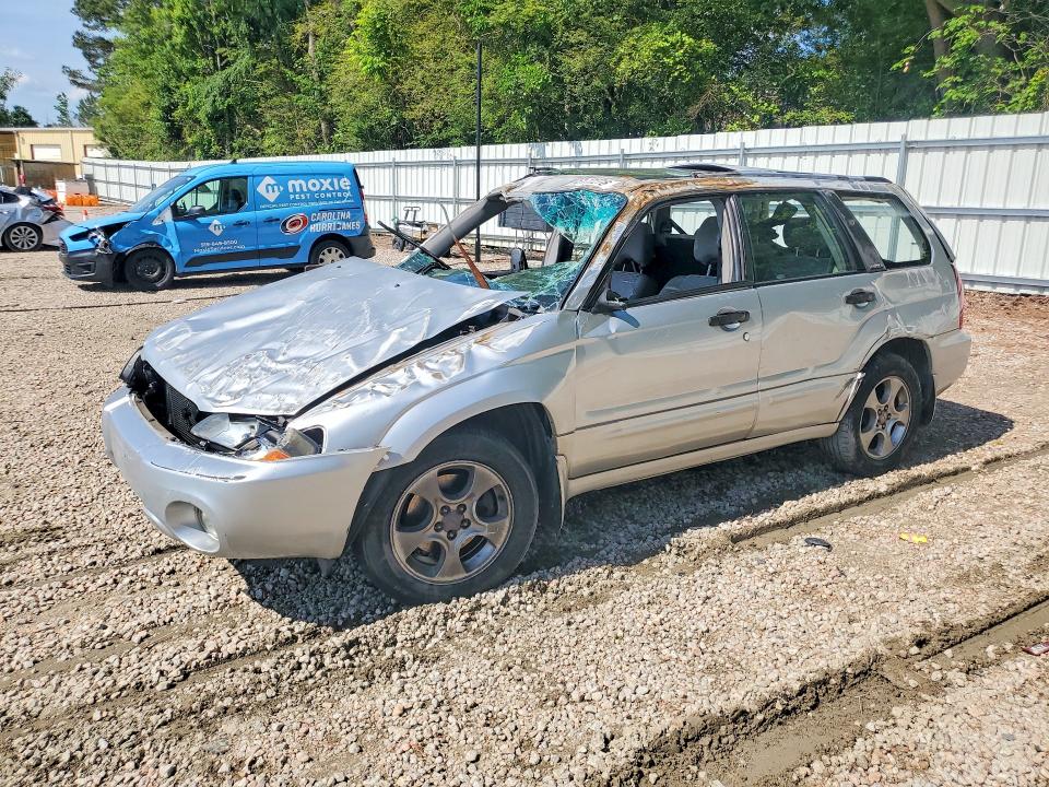 2004 Subaru Forester VIN JF1SG65684H766057 COPART salvage auction — ROLLOVER, Nc - Salvage Certificate Of Title, sold $250 on 2026-07-31 (photo 1)