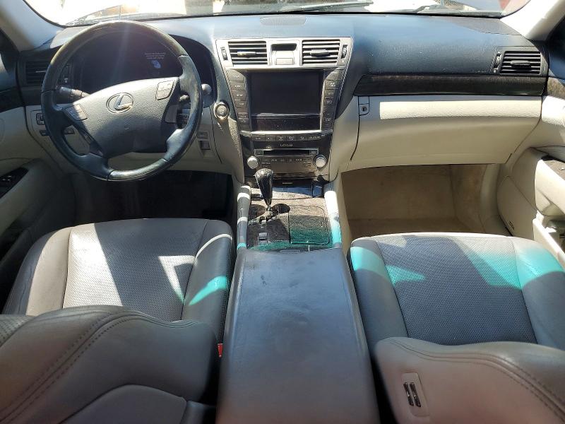 2012 Lexus Ls VIN JTHCL5EF3C5014916 COPART salvage auction — FRONT END, Ky - Red Rebuilt Salvage, sold $750 on 2026-07-22 (photo 8)