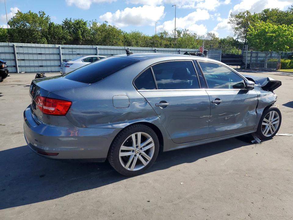 2015 Volkswagen VIN 3VWLA7AJ4FM406473 COPART salvage auction — FRONT END, Fl - Certificate Of Destruction, sold $350 on 2026-08-10 (photo 3)