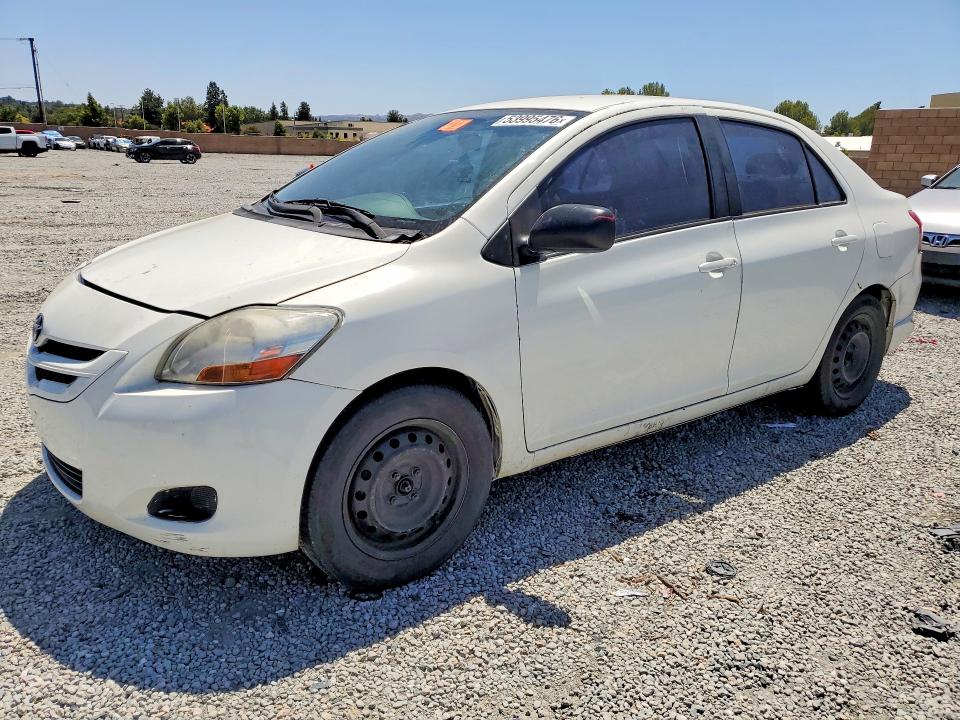 2007 Toyota Yaris VIN JTDBT923671142983 COPART salvage auction — REAR END, Ca - Dis/Dlr/Exp App For Dup Clean, sold $425 on 2026-07-08 (photo 1)