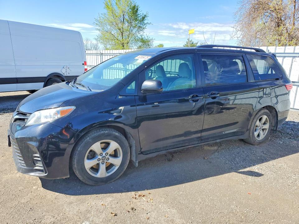 2020 Toyota Sienna VIN 5TDKZ3DC4LS047165 COPART salvage auction — UNDERCARRIAGE, On - Permit No Brand - Unfit, sold $7,500 on 2026-07-07 (photo 1)