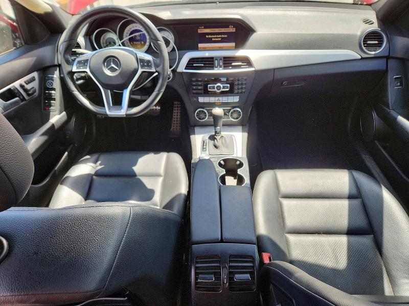 2012 Mercedes-benz C-klasse VIN WDDGF4HB5CR236174 COPART salvage auction — SIDE, Ca - Dis/Dlr/Exp Only Clean Title, sold $1,550 on 2026-07-08 (photo 8)