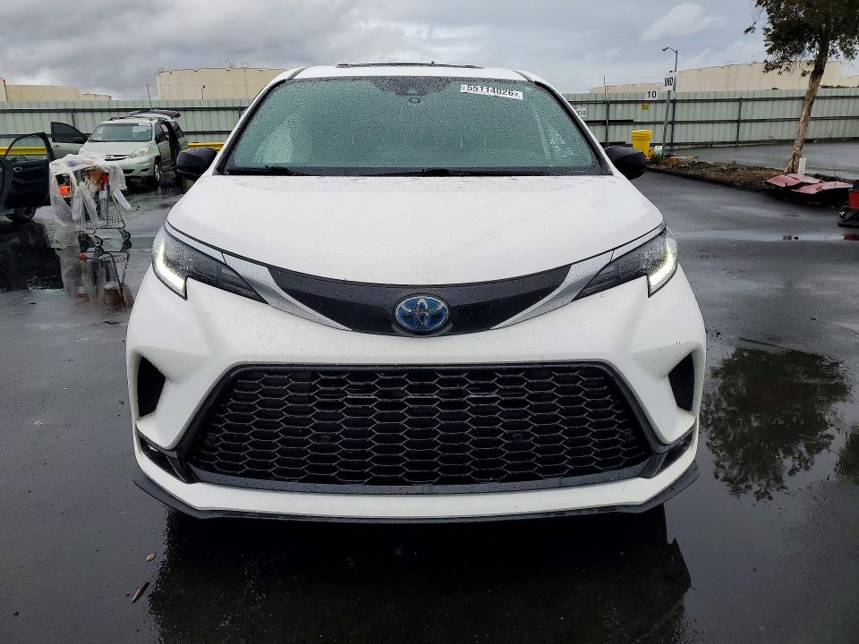 2021 Toyota Sienna VIN 5TDDRKEC5MS063152 COPART salvage auction — SIDE, Ca - Salvage Certificate, sold $12,100 on 2026-07-15 (photo 5)