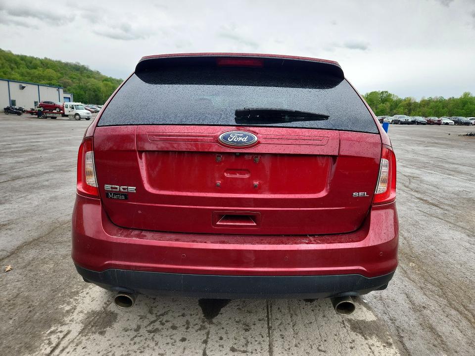 2014 Ford Edge VIN 2FMDK3JC2EBB64356 COPART salvage auction — FRONT END, OH - CERT OF TITLE-SALVAGE, sold $275 on 2026-07-02 (photo 6)