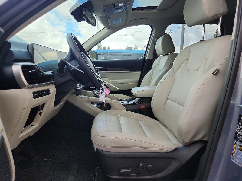 2025 Kia Telluride VIN 5XYP3DGCXSG598284 COPART salvage auction — FRONT END, Ca - Salvage Certificate, sold $13,600 on 2026-07-16 (photo 7)