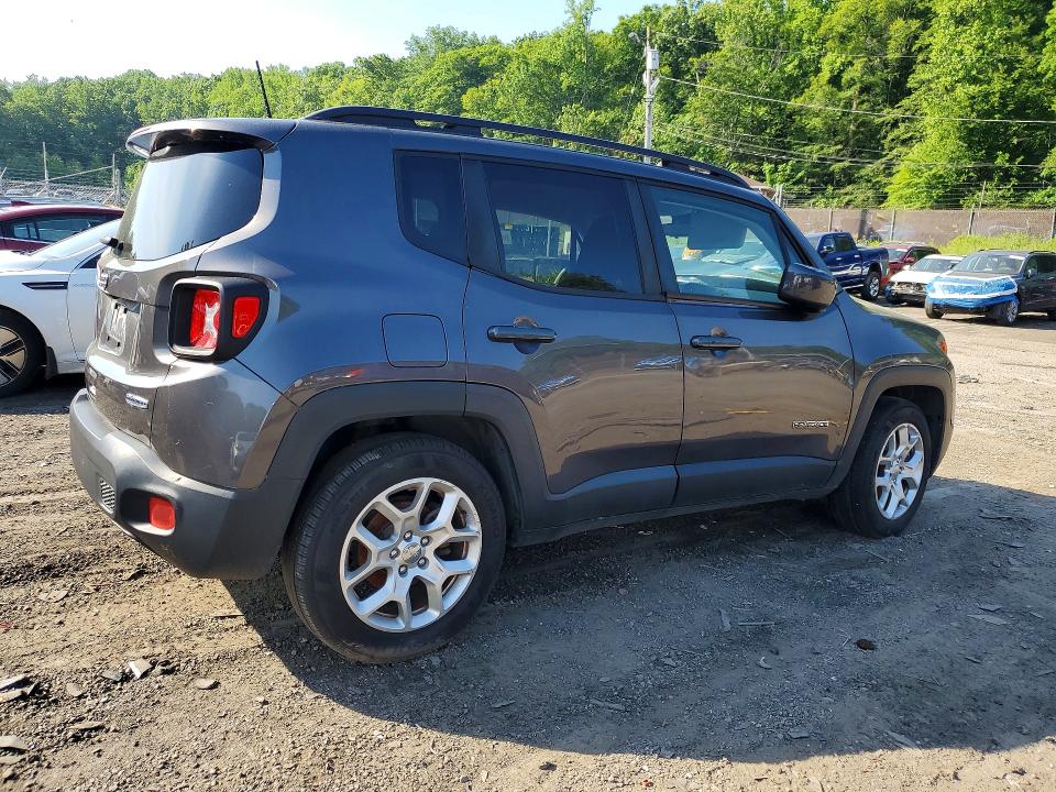 2018 Jeep Renegade VIN ZACCJABB7JPJ48685 COPART salvage auction — FRONT END, Md - Cert Of Salvage > 75% Damage, sold $475 on 2026-07-14 (photo 3)