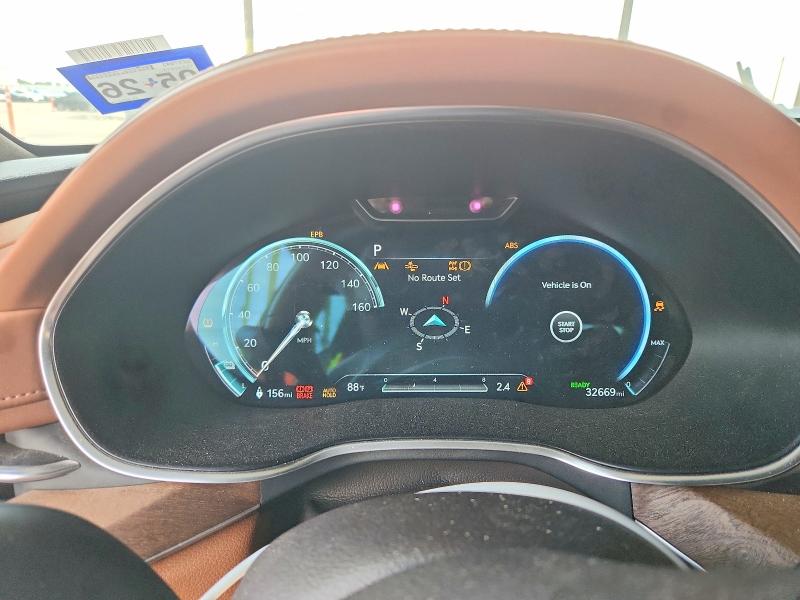 2023 Genesis G80 VIN KMTGE4S15PU006748 COPART salvage auction — FRONT END, FL - CERTIFICATE OF DESTRUCTION, sold $7,400 on 2026-07-13 (photo 9)