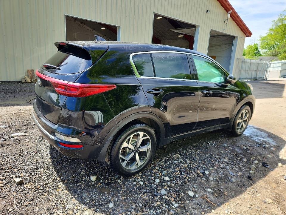 2020 Kia Sportage VIN KNDPM3ACXL7713819 COPART salvage auction — ROLLOVER, Vt - Cert Of Title-Salvage Vehicle, sold $2,200 on 2026-07-13 (photo 3)