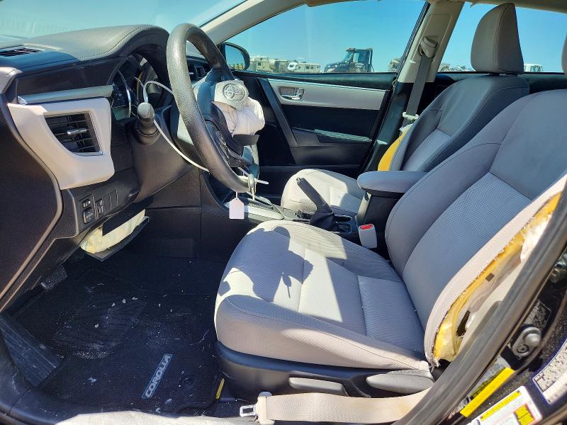 2015 Toyota Corolla VIN 5YFBURHE4FP278643 COPART salvage auction — FRONT END, Tx - Salvage Vehicle Title, sold $2,300 on 2026-07-02 (photo 7)