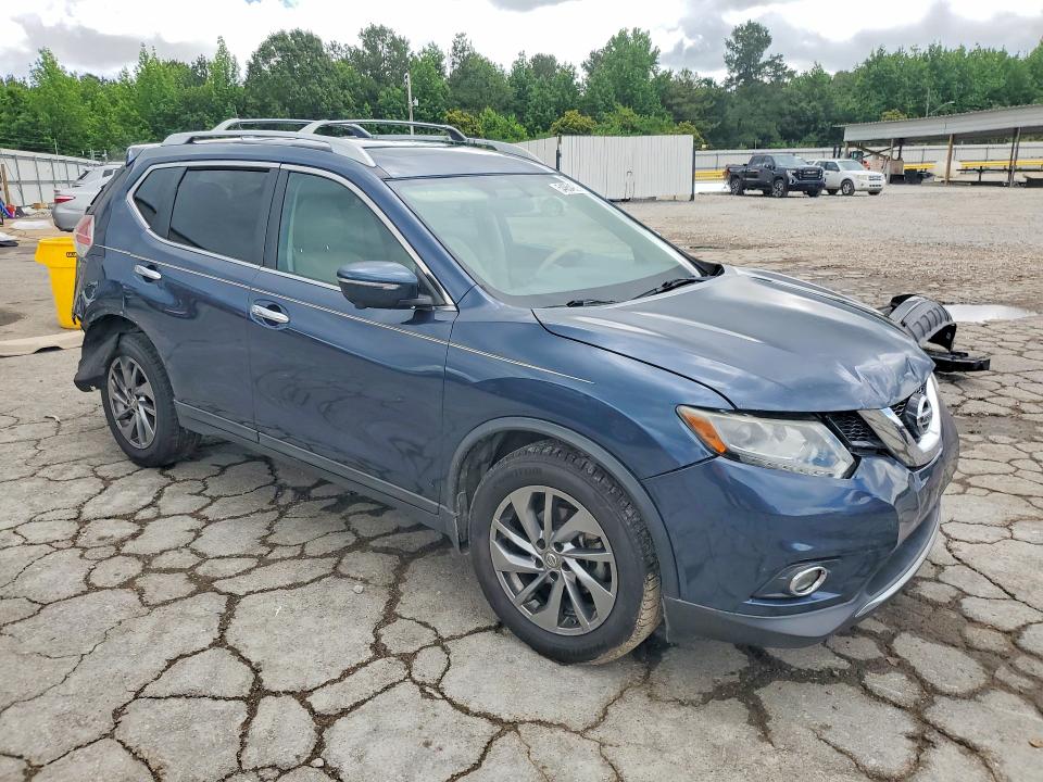 2015 Nissan Rogue VIN 5N1AT2MT6FC875663 COPART salvage auction — REAR END, Tn - Salvage Certificate, sold $450 on 2026-07-03 (photo 4)