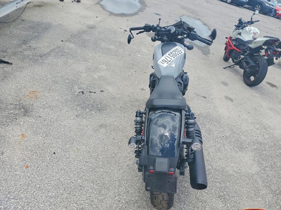 2025 Harley-davidson Nightster VIN MLY1ZH111SS310887 COPART salvage auction — FRONT END, Fl - Cert Of Title Slvg Rebuildable, sold $3,250 on 2026-07-16 (photo 4)