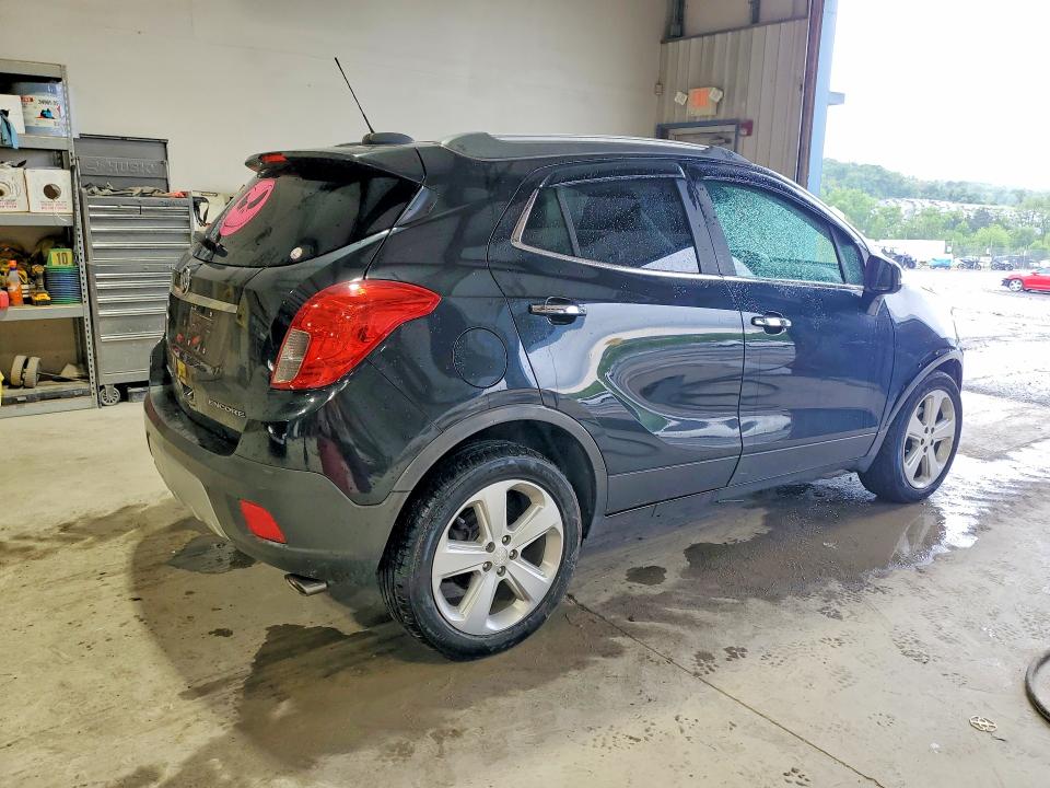 2016 Buick Encore VIN KL4CJBSB5GB588412 COPART salvage auction — FRONT END, Pa - Certificate Of Salvage, sold $975 on 2026-07-17 (photo 3)