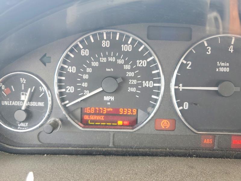2001 BMW Z3 VIN WBACN53451LJ55876 COPART salvage auction — FRONT END, Ks - Cert Of Title-Salvage, sold $175 on 2026-07-30 (photo 9)