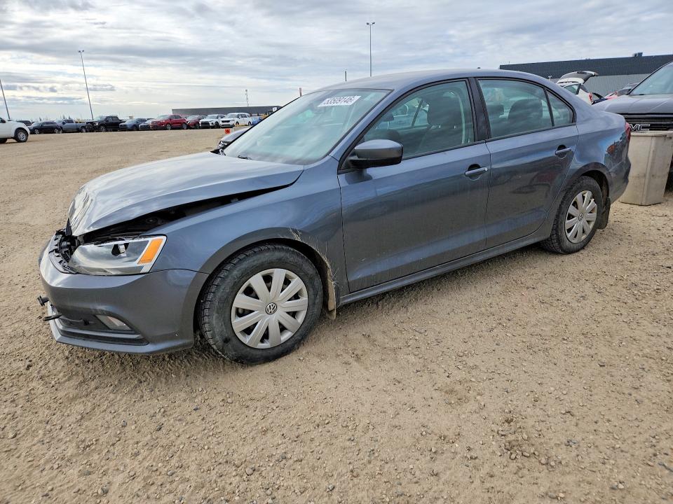 2017 Volkswagen Jetta VIN 3VW167AJ0HM203186 COPART salvage auction — FRONT END, Ab - Bos - Salvage, sold $2,050 on 2026-07-09 (photo 1)