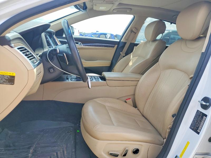 2017 Genesis G80 VIN KMHGN4JE9HU171363 COPART salvage auction — REAR END, Ca - Salvage Certificate, sold $2,600 on 2026-07-28 (photo 7)