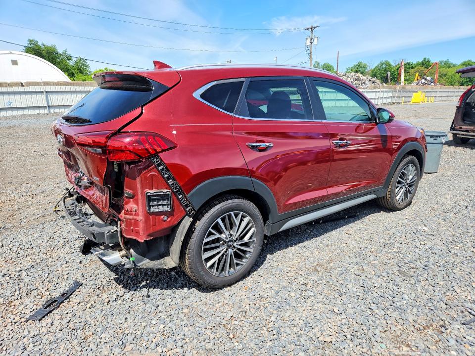 2019 Hyundai Tucson VIN KM8J3CAL1KU978309 COPART salvage auction — REAR END, Nj - Cert Of Title-Salvage, sold $4,850 on 2026-07-07 (photo 3)