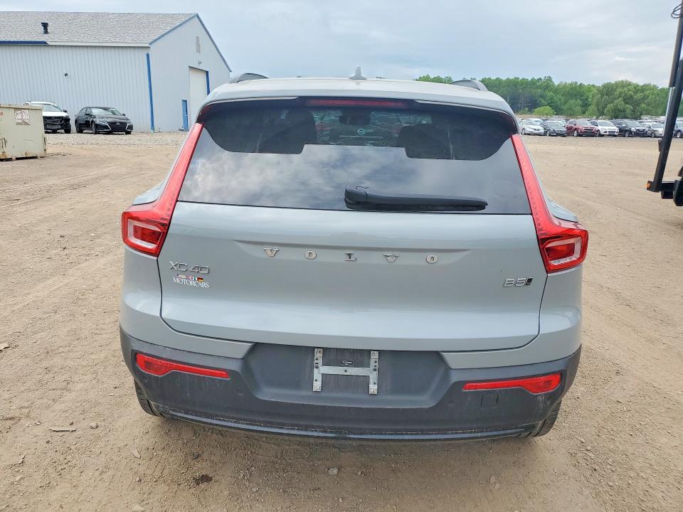 2024 Volvo Xc40 VIN YV4L12UM0R2251683 COPART salvage auction — HAIL, Oh - Cert Of Title-Salvage, sold $14,300 on 2026-07-20 (photo 6)