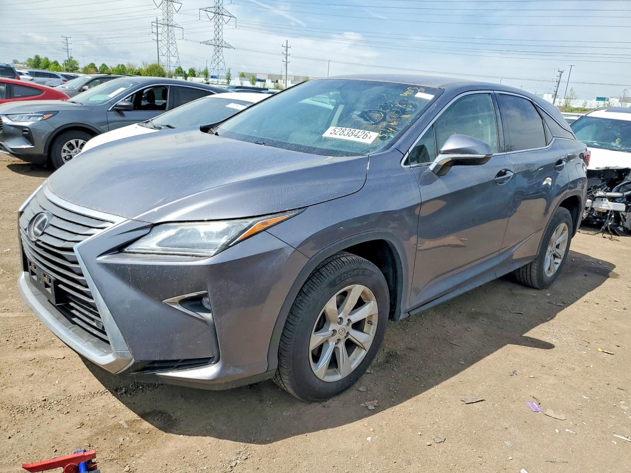 2016 Lexus RX 350 VIN 2T2BZMCA2GC002175 — COPART salvage auction photo