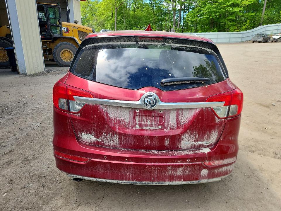 2017 Buick Envision VIN LRBFXDSA1HD117771 COPART salvage auction — REAR END, Vt - Cert Of Title-Salvage Vehicle, sold $175 on 2026-07-19 (photo 6)