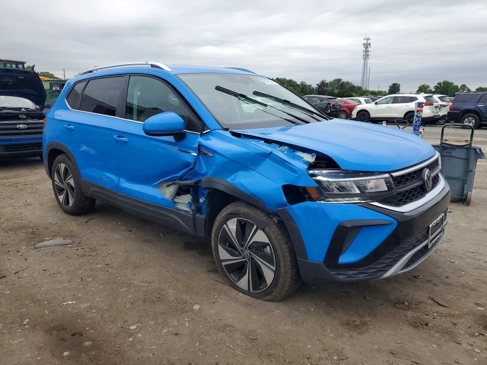 2024 Volkswagen Taos VIN 3VVUX7B24RM030456 COPART salvage auction — FRONT END, Va - Cert Of Title - Salvage, sold $8,600 on 2026-07-15 (photo 4)