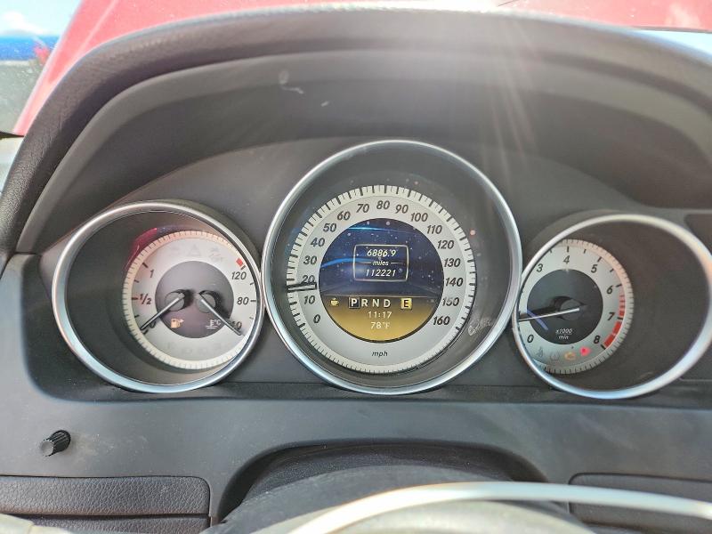 2012 Mercedes-benz C-klasse VIN WDDGF4HB5CR236174 COPART salvage auction — SIDE, Ca - Dis/Dlr/Exp Only Clean Title, sold $1,550 on 2026-07-08 (photo 9)