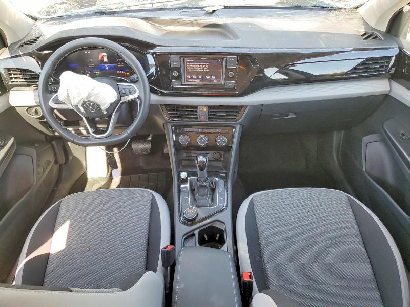 2024 Volkswagen Taos VIN 3VV8X7B29RM015601 COPART salvage auction — FRONT END, Ca - Salvage Certificate, sold $1,250 on 2026-07-09 (photo 8)