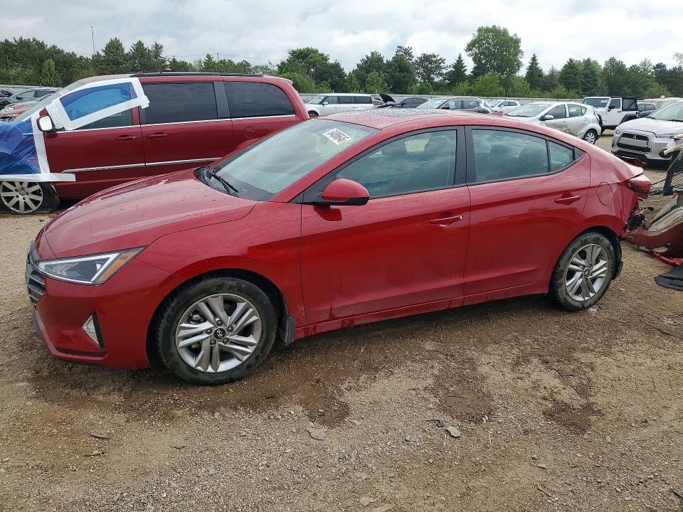 2020 Hyundai VIN KMHD84LF8LU077645 COPART salvage auction — REAR END, Mi - Certificate Of Title, sold $3,000 on 2026-07-16 (photo 1)
