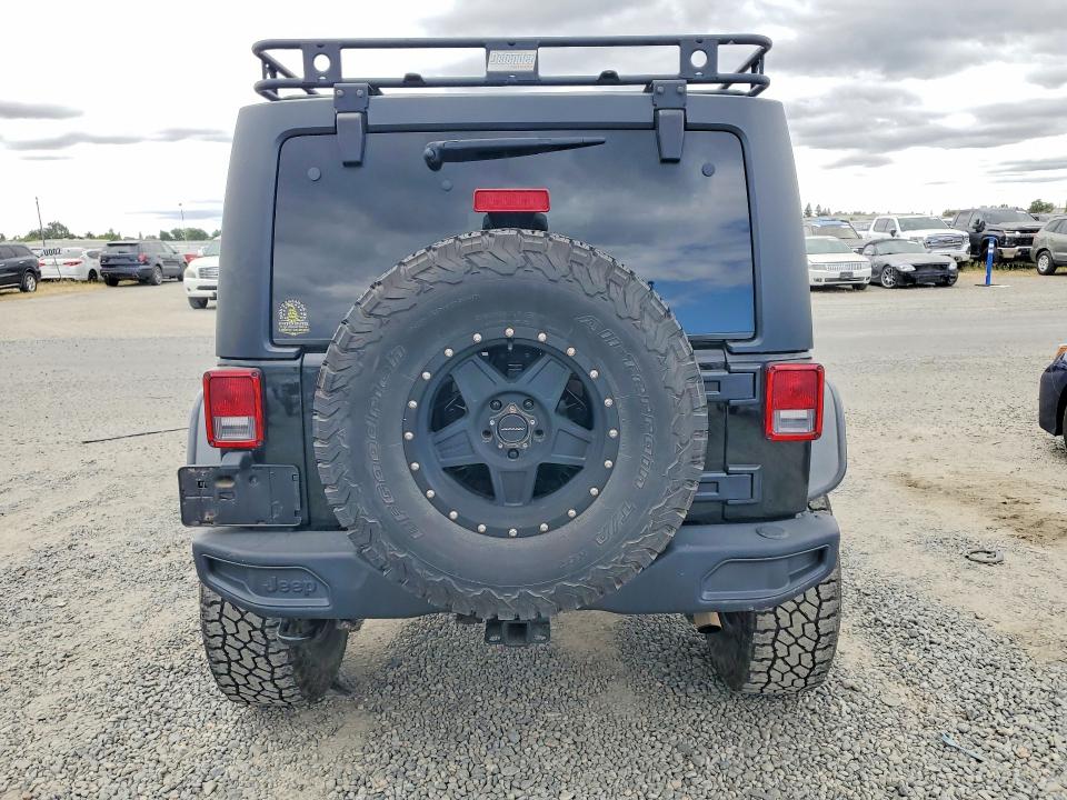 2015 Jeep VIN 1C4HJWFG6FL771738 COPART salvage auction — FRONT END, Ca - Salvage Certificate, sold $7,400 on 2026-07-09 (photo 6)