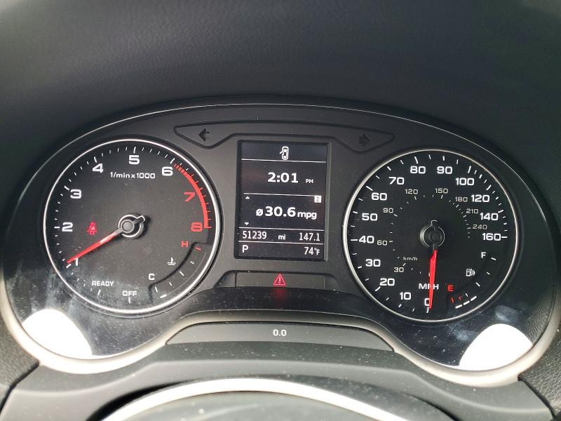 2017 Audi A3 VIN WAUB8GFF4H1065488 COPART salvage auction — FRONT END, TN - SALVAGE CERTIFICATE, sold $4,950 on 2026-07-27 (photo 9)