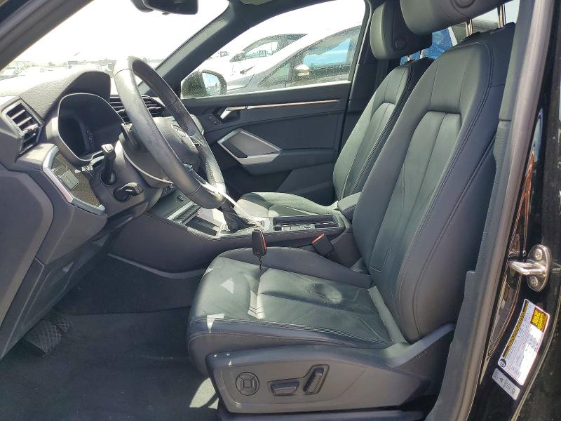 2022 Audi Q3 VIN WA1DECF38N1131940 COPART salvage auction — FRONT END, Ca - Salvage Certificate, sold $8,800 on 2026-07-10 (photo 7)