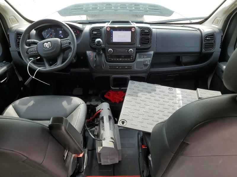 2025 Ram Promaster 2500 VIN 3C6LRVVG0SE511537 COPART salvage auction — REAR END, Fl - Cert Of Title Slvg Rebuildable, sold $10,800 on 2026-07-17 (photo 8)