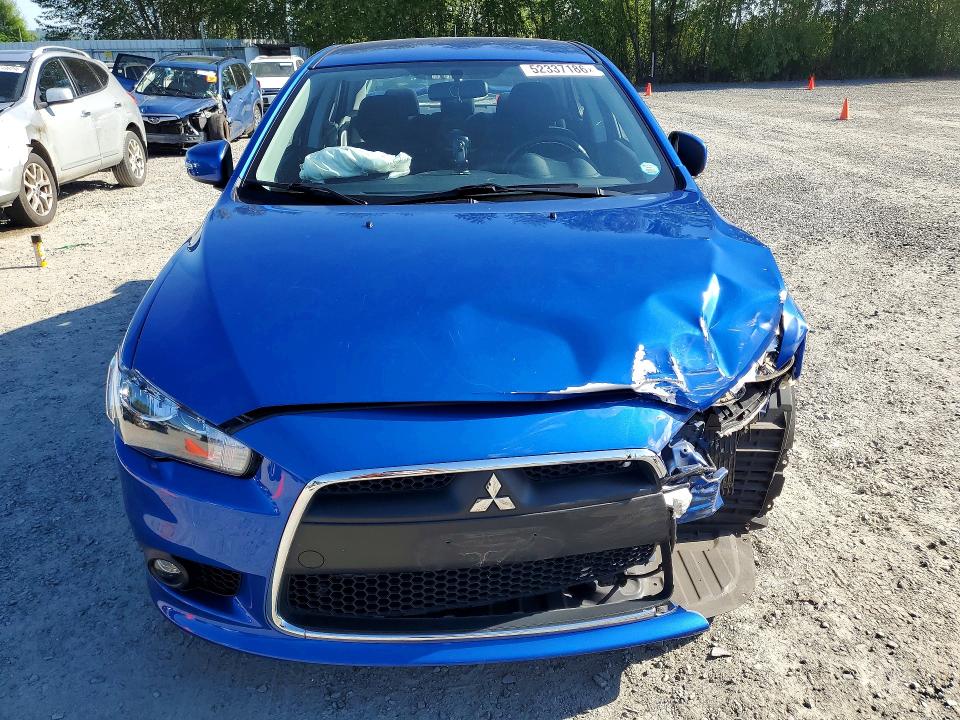2015 Mitsubishi Lancer VIN JA32U8FW1FU020099 COPART salvage auction — FRONT END, Wa - Bill Of Sale, sold $1,000 on 2026-07-06 (photo 5)