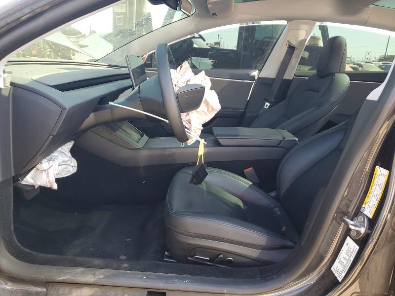 2025 Tesla Model 3 VIN 5YJ3E1EA6SF043350 COPART salvage auction — FRONT END, CA - SALVAGE CERTIFICATE, sold $10,800 on 2026-07-16 (photo 7)
