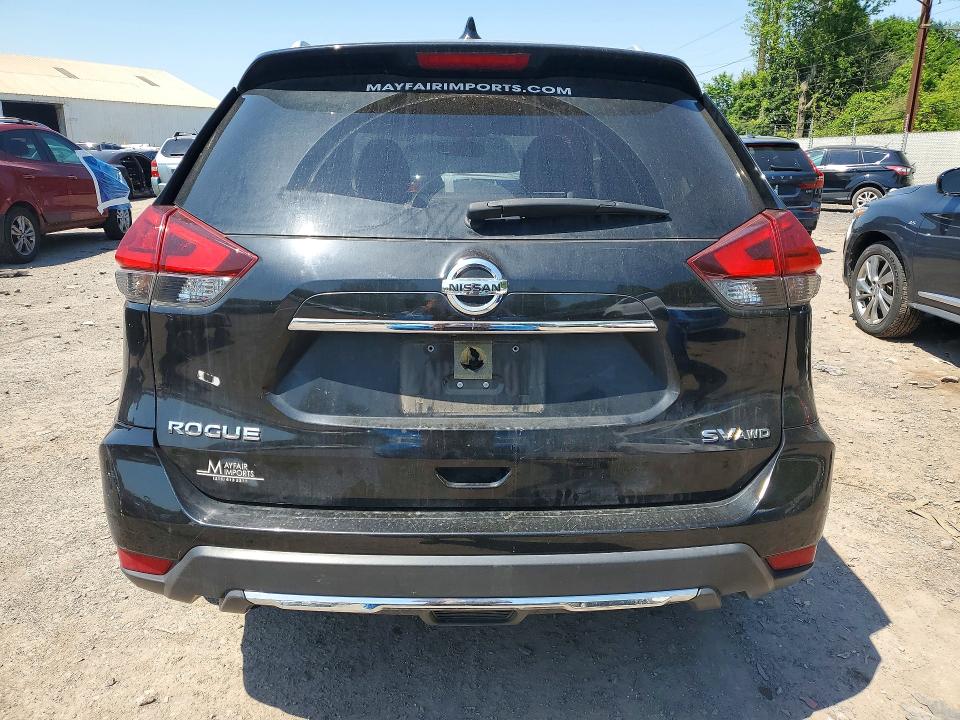 2017 Nissan Rogue VIN JN8AT2MVXHW280780 COPART salvage auction — FRONT END, Pa - Certificate Of Salvage, sold $2,150 on 2026-07-13 (photo 6)