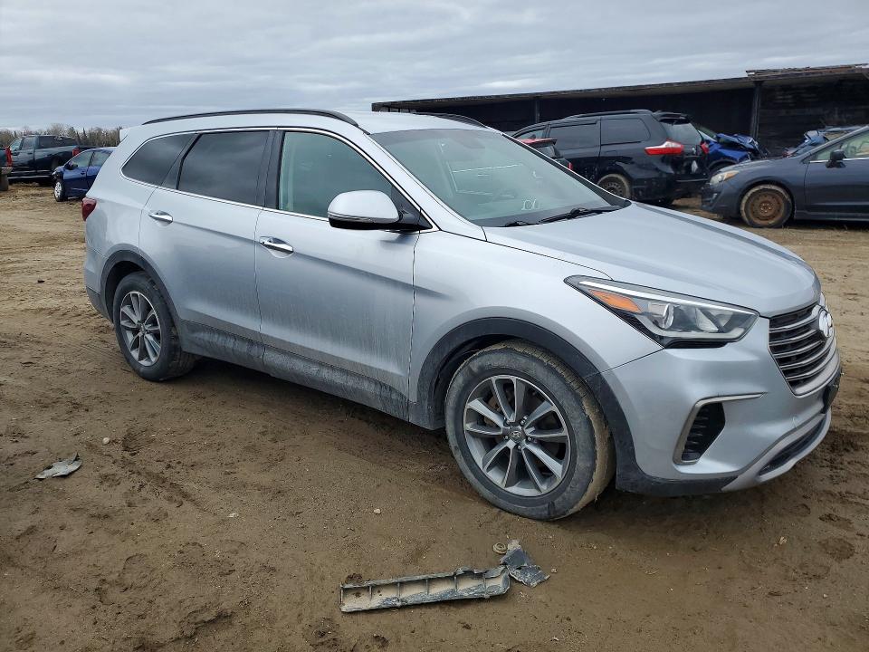2017 Hyundai Santa fe VIN KM8SNDHF0HU237095 COPART salvage auction — FRONT END, ON - PERMIT NO BRAND - UNFIT, sold $825 on 2026-07-09 (photo 4)